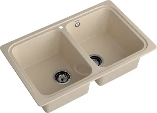 Мойка кухонная GranFest CLASSIC S-780K кашемир